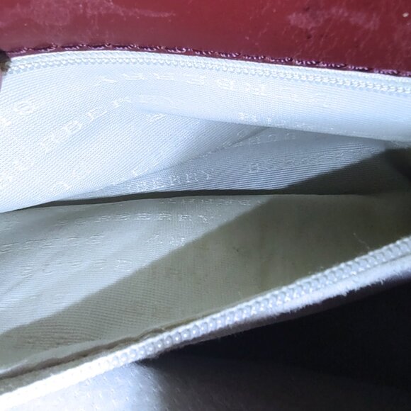 Burberry nova check PVC/leather shoulder bag w/COA EUC - Picture 9 of 14